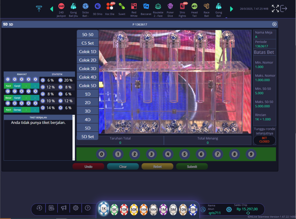 Live Games 5D BALL