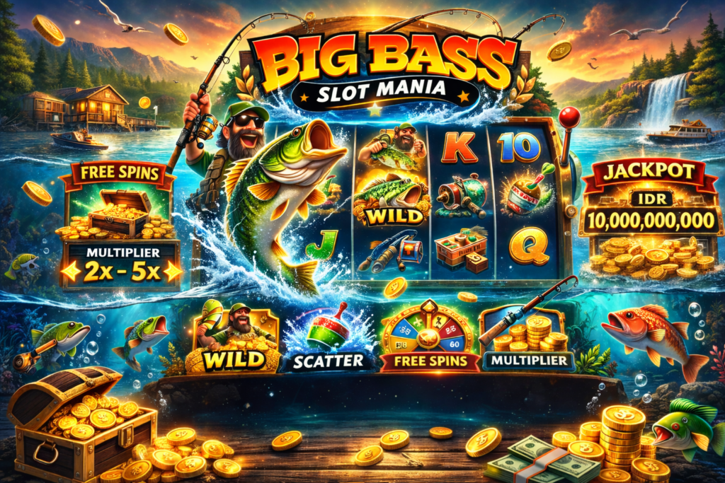 Big Bass Slot Mania Menyelam ke Dunia Slot Penuh Hadiah
