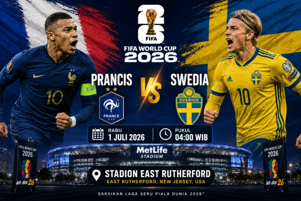 Prediksi Prancis vs Swedia