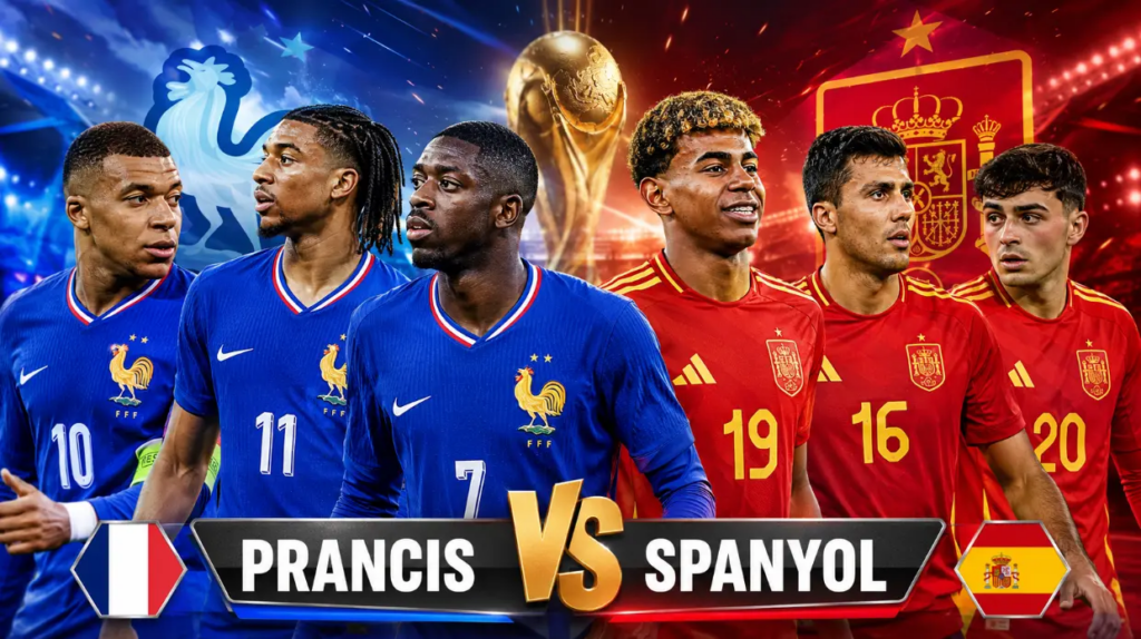 Prancis vs Spanyol